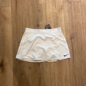 Nike White Mini Tennis Skirt